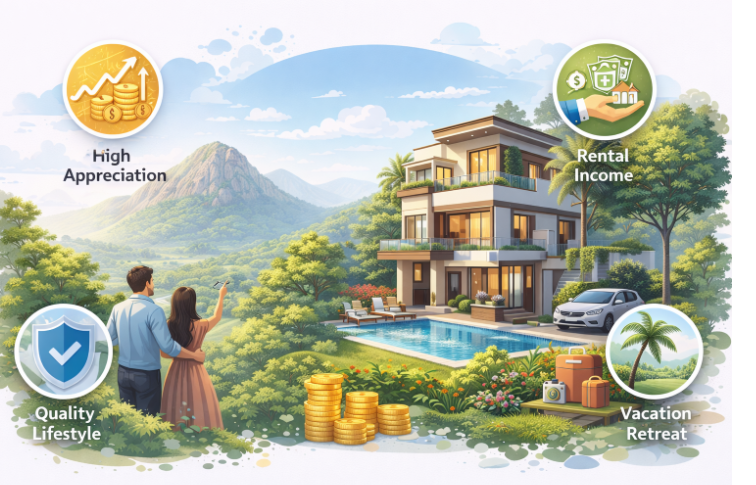 Investment Benefits of Buying Villas in Nandi Hills